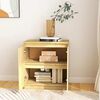 vidaXL Side Cabinet Natural wood Solid pine wood Medium Cabinet