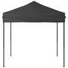 vidaXL Party Tent Anthracite 210D oxford fabric and steel 6.6 x 6.6 ft