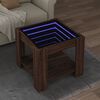 vidaXL Coffee Table Brown Oak Engineered Wood Medium Coffee Table