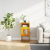 vidaXL Bedside Cabinet Mustard Yellow Cold-rolled steel Medium Storage