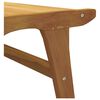 vidaXL Garden Chair Teak Solid teak wood Standard Detachable