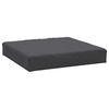 vidaXL Pallet Cushion Anthracite Oxford fabric Square Contemporary