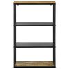 vidaXL Bookcase Brown 70 x 35 x 110 cm Solid Mango wood