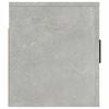 vidaXL Wall Mounted TV Cabinet Concrete Grey Engineered Wood Standard