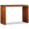 vidaXL Console Table Brown Solid Acacia wood Medium Durable