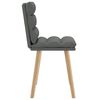 vidaXL Dining Chair Set of 2 Dark grey