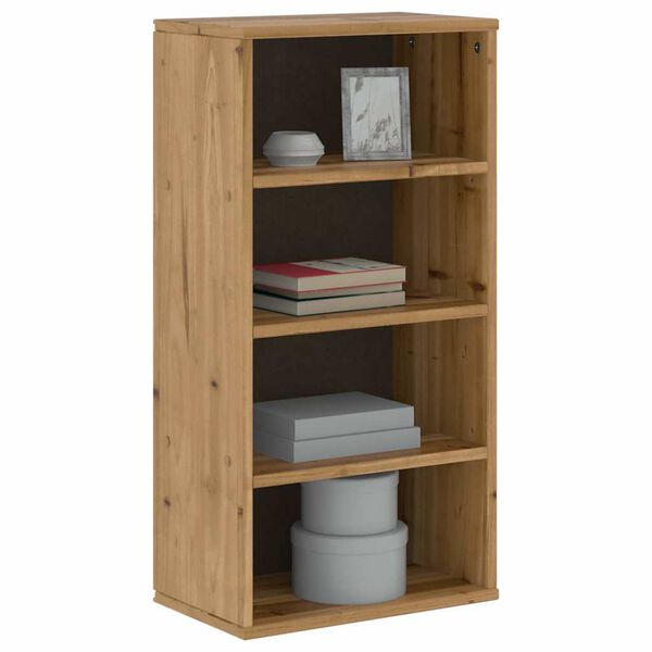 vidaXL Side Cabinet Honey Solid pine wood with engineered wood