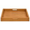 vidaXL Serving Tray 19.7"x19.7" Solid Wood Teak