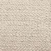 vidaXL Rug Cream Polypropylene (100% PP) 23.6 x 43.3 in Durable Rug