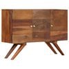 vidaXL Sideboard Brown Solid Reclaimed Wood 43.3 x 11.8 x 29.5 in