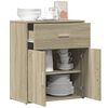 vidaXL Sideboard Sonoma oak Engineered wood Storage Sideboard
