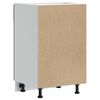vidaXL Kitchen Base Cabinet Brown Oak Engineered Wood Medium