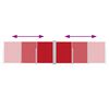 vidaXL Side Awning Red Polyester 67x236.2 in Retractable Awning