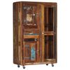vidaXL Highboard Natural wood tones with rustic charm