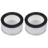 vidaXL HEPA Filters 2 pcs for Ash Vacuum Cleaner Washable