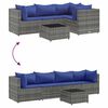 vidaXL Patio Lounge Set Grey