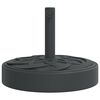 vidaXL Parasol Base Black PE (Polyethylene) and Concrete Standard