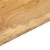 vidaXL Table Top 23.6"x15.7"x1" Rectangular Solid Wood Mango