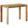 vidaXL Dining Table Colorful Reclaimed wood 43.3 x 21.7 in Nice Design