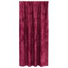 vidaXL Velvet Curtains 2 pcs Wine red 68.90 x 55.12 in Velvet