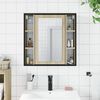 vidaXL Bathroom Mirror Cabinet Sonoma oak