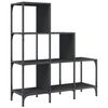 vidaXL Bookcase Adjustable Feet Bookshelf Rectangular Industrial