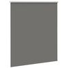 vidaXL Roller Blind Grey Polyester 55.1 x 59.1 in Adjustable Armrests