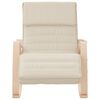 vidaXL Rocking Chair Cream