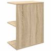 vidaXL Bedside Table Set of 2 Sonoma Oak Engineered Wood