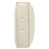 vidaXL Cushion Cream 19.69 x 15.75 x 4.72 in Oxford Fabric