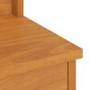 vidaXL Hall Tree Acacia wood finish Solid pine, engineered wood