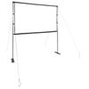 vidaXL Projection Screen with Stands 90 Inch 16:9