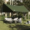 vidaXL Camping Tarp Olive Green 181.9x120.5x83.1" Waterproof