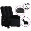 vidaXL Electric Stand Up Massage Recliner Chair Black