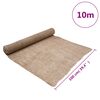 vidaXL Jute Roll Natural 100% Natural Jute 1 x 32.8 ft Simple