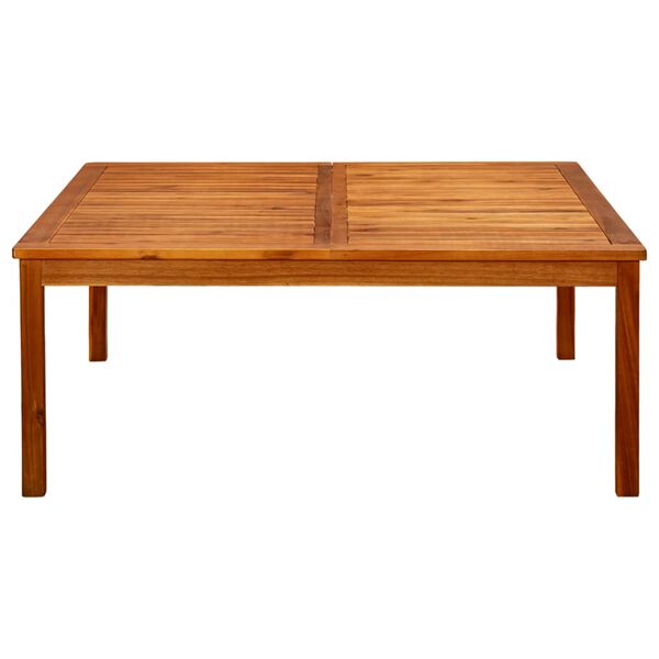 vidaXL Coffee Table Natural wood Solid acacia wood Large Durable
