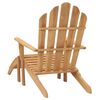 vidaXL Garden Chair Teak Solid Teak wood Standard Ergonomic