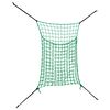 vidaXL Hay Net Set of 2 Green Polypropylene 0.9 x 1.5 m Durable