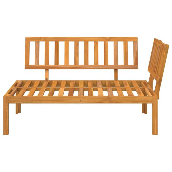 vidaXL Patio Pallet Corner Sofa Solid Wood Acacia