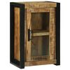 vidaXL Bathroom Cabinet Brown 15.7" x 11.8" x 23.6" Solid Mango wood
