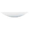 vidaXL Wash Basin 23.3"x13.8"x4.2" Mineral Cast/Marble Cast White