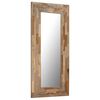 vidaXL Mirror Reclaimed Teak 19.7"x43.3"