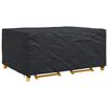 vidaXL Furniture Cover Plain Black 94.49 x 70.87 x 39.37 in 420D