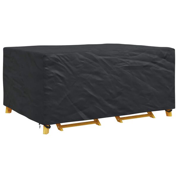 vidaXL Furniture Cover Plain Black 94.49 x 70.87 x 39.37 in 420D