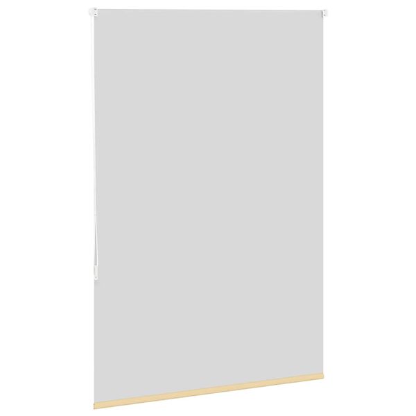 vidaXL Roller Blind Beige Polyester 45.3 x 51.2 in Adjustable Armrests