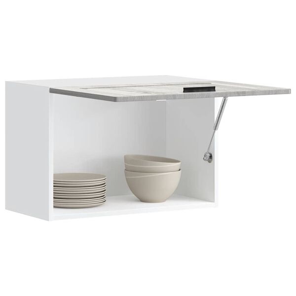 vidaXL Kitchen Wall Cabinet Grey Sonoma Engineered wood Medium