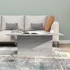 vidaXL Coffee Table Grey Sonoma Engineered Wood 40.2 x 21.9 x 15.7 in