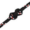 vidaXL Boat Rope Black 0.39 " 82.0 ' Polypropylene