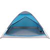 vidaXL Camping Tent Dome 4-Person Blue Waterproof