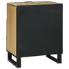 vidaXL Bedside Cabinet with Drawer Brown 19.69 x 12.99 x 24.41 in